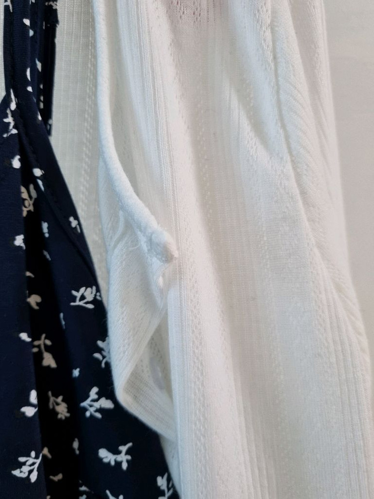 뷔스티에 미니원피스+가디건 세트 키작녀원피스 끈나시원피스 크롭긴팔 가디건 이미지