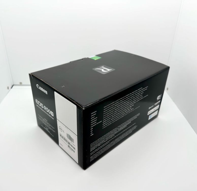 새상품 정품 캐논(Canon) EOS R50V 화이트 14-30mm KIT 미러리스 풀박스 이미지