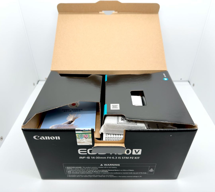 새상품 정품 캐논(Canon) EOS R50V 화이트 14-30mm KIT 미러리스 풀박스 이미지