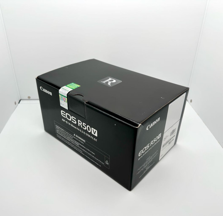 새상품 정품 캐논(Canon) EOS R50V 화이트 14-30mm KIT 미러리스 풀박스 이미지