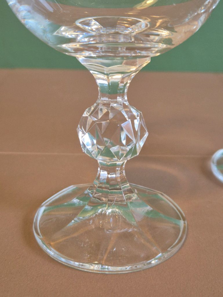 엔틱 체코 보헤미아 크리스탈 와인잔.개당가.미사용 이미지