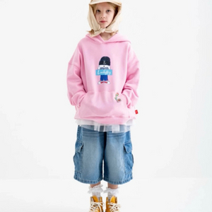 럭키트라이 데님 버뮤다 팬츠 L 이미지