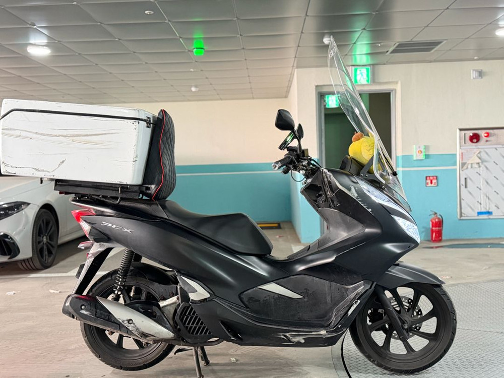 혼다 pcx125 19년식 배달대행풀셋팅 125만원 판매합니다.(nmax,uhr,크루심) 이미지