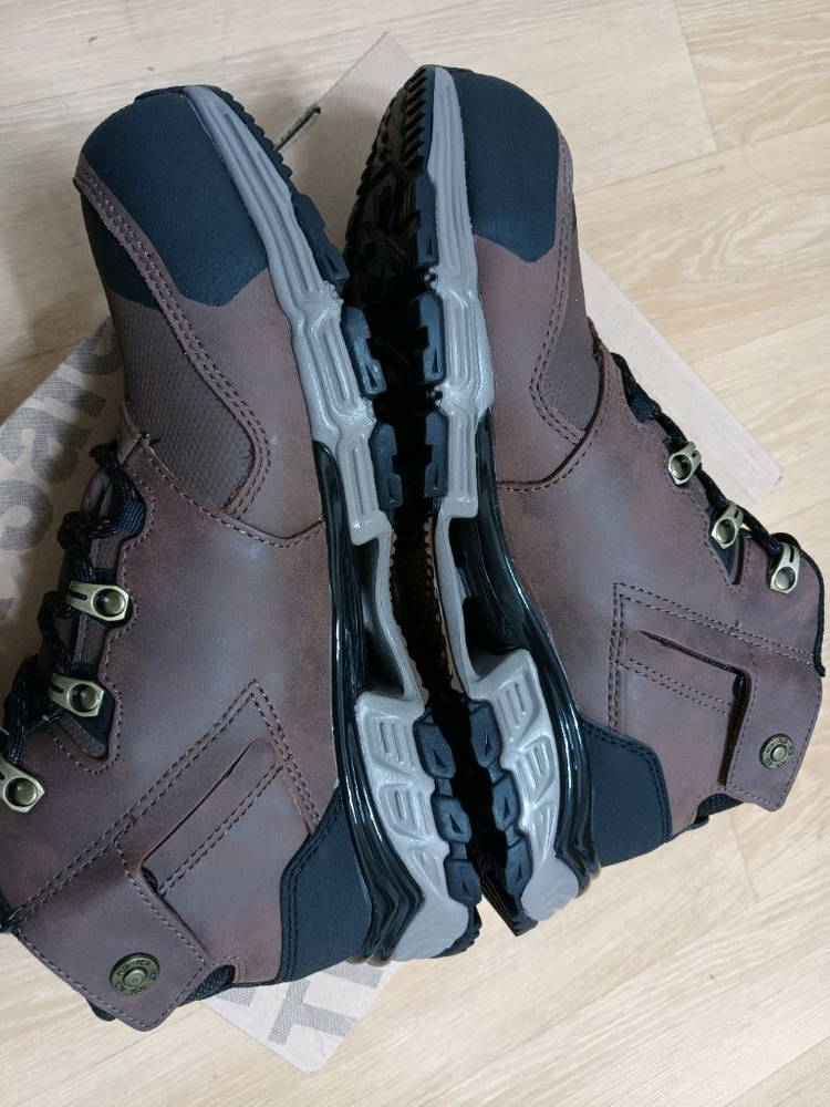 k2-87 안전화 260 천연가죽 메쉬 미끄럼방지 초경량 새제품 k2안전화 이미지