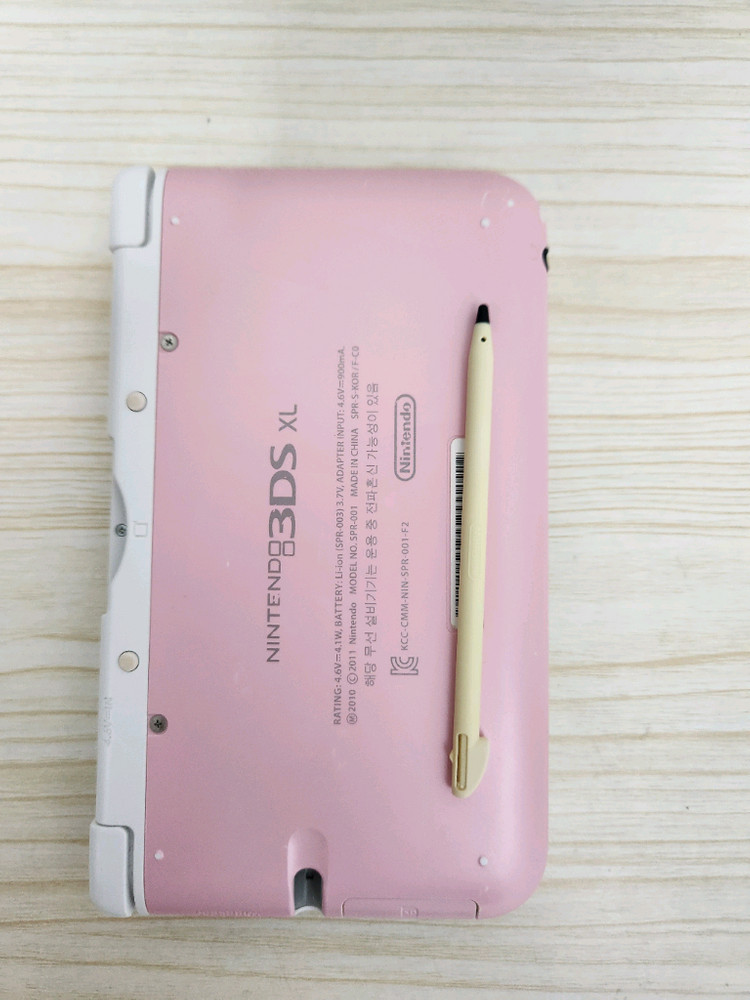 뱅크,특별체험판등) 닌텐도 3DSXL 핑크셋트와 게임칩 판매합니다 이미지