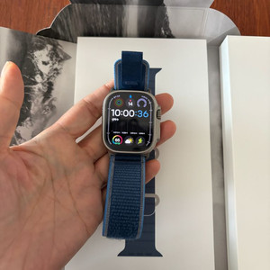 애플워치 울트라 3세대(티타늄) 판매합니다. 이미지