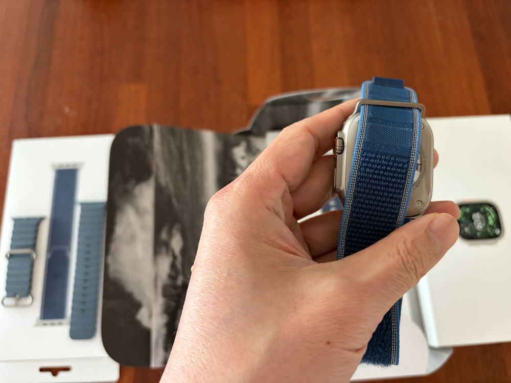 애플워치 울트라 3세대(티타늄) 판매합니다. 이미지