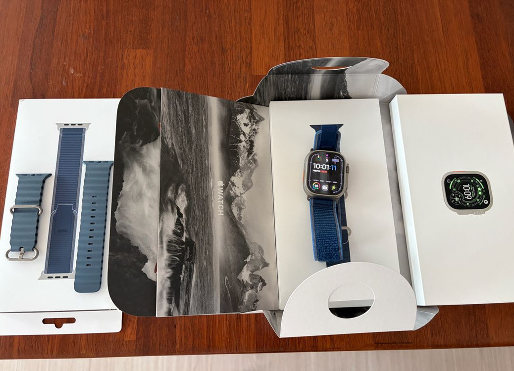 애플워치 울트라 3세대(티타늄) 판매합니다. 이미지