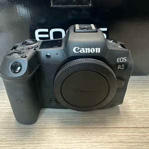 캐논 정품 EOS R5 바디 + BG-R10 세로그립 셋트로 판매합니다 이미지