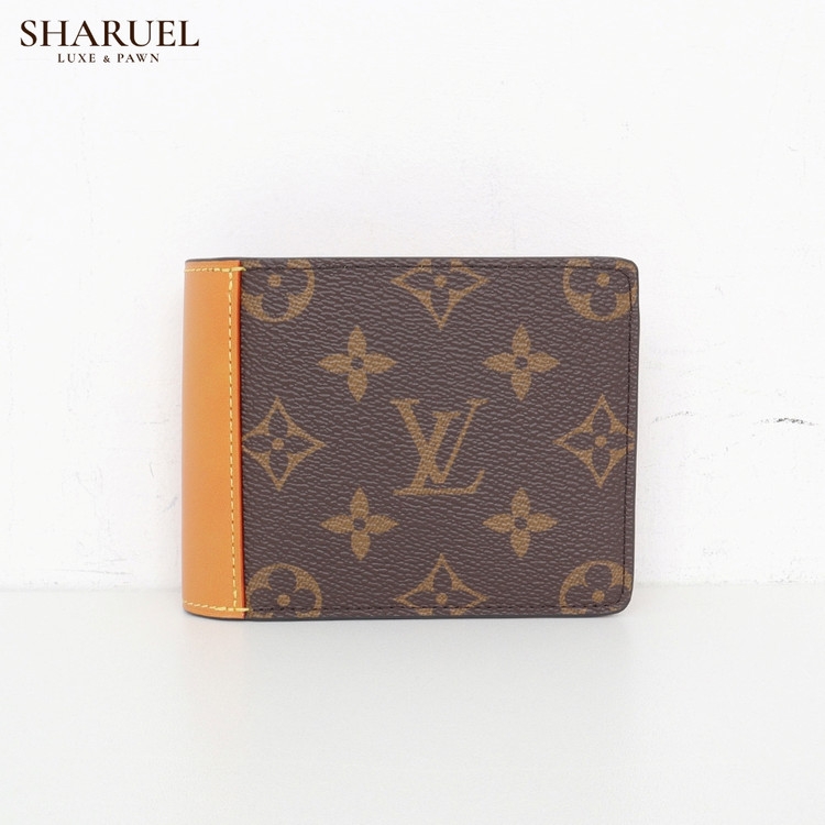 루이비통 멀티플 월릿 모노그램 아카이브 브라운 남자 반지갑 M27088 내장칩 이미지