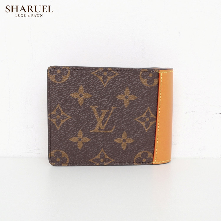 루이비통 멀티플 월릿 모노그램 아카이브 브라운 남자 반지갑 M27088 내장칩 이미지