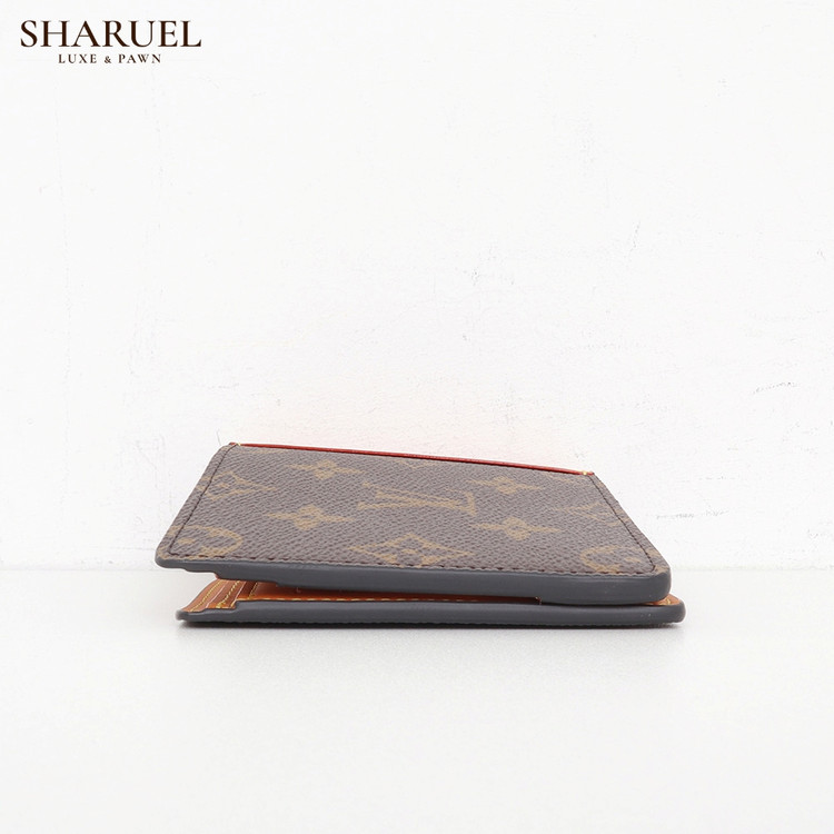 루이비통 멀티플 월릿 모노그램 아카이브 브라운 남자 반지갑 M27088 내장칩 이미지