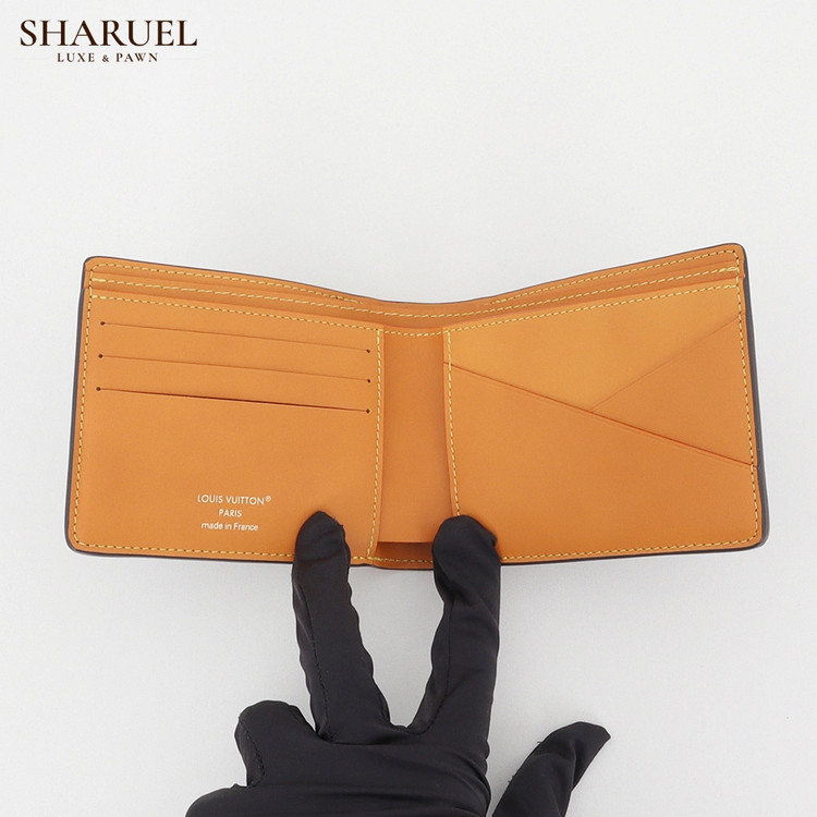 루이비통 멀티플 월릿 모노그램 아카이브 브라운 남자 반지갑 M27088 내장칩 이미지
