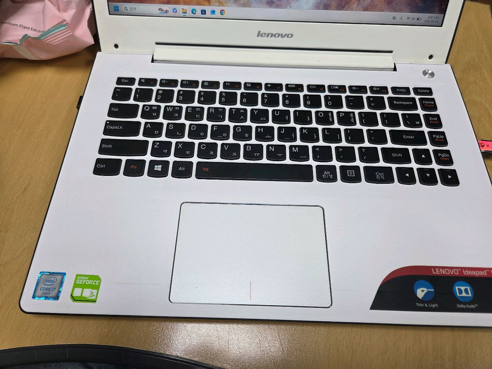 레노버 아이디어패드 500S-14ISK 노트북 팝니다 이미지
