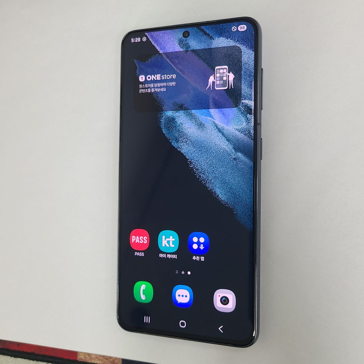 갤럭시 S21 블랙 256G KT 무잔상 AA급 046495 이미지