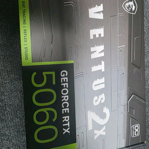 미개봉 RTX 5060 그래픽카드 이미지