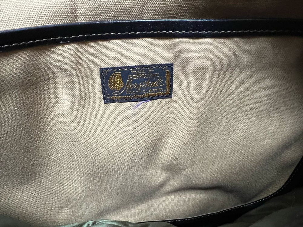 (새제품)토이즈맥코이 레더 헬멧백 블랙 이미지