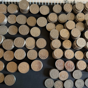 500원. 100원. (70년대~ 2000년대) 희귀 동전 이미지
