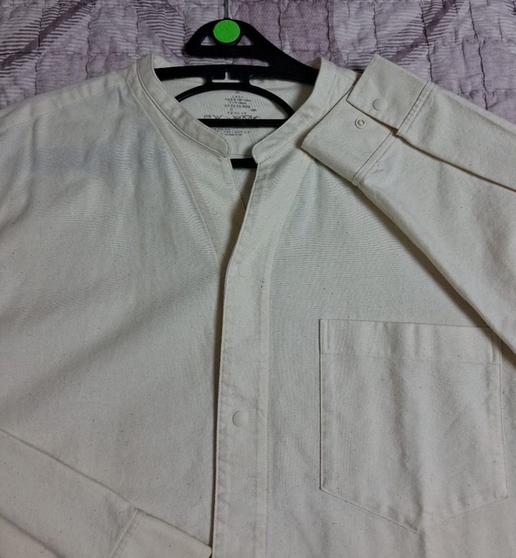남성 무인양품셔츠남방 XL 105~110 이미지