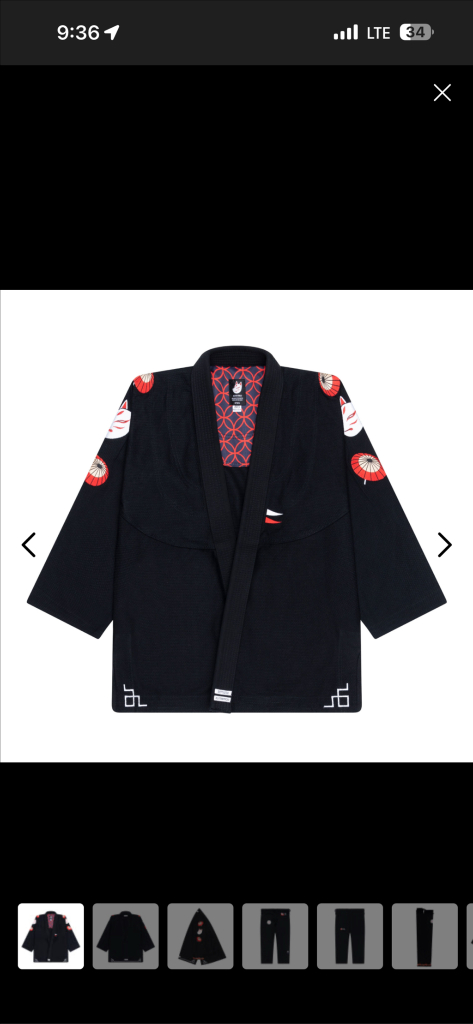 커터 주짓수 도복 A1 이미지