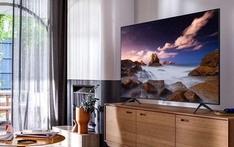 최신 삼성 85인치 QLED 4K 스마트 TV 특가판매 이미지