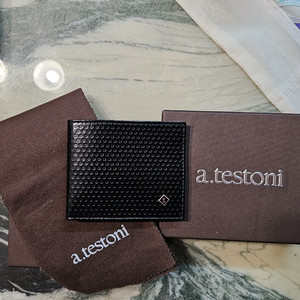 아테스토니(a.testoni)반지갑/풀박스 새제품 이미지