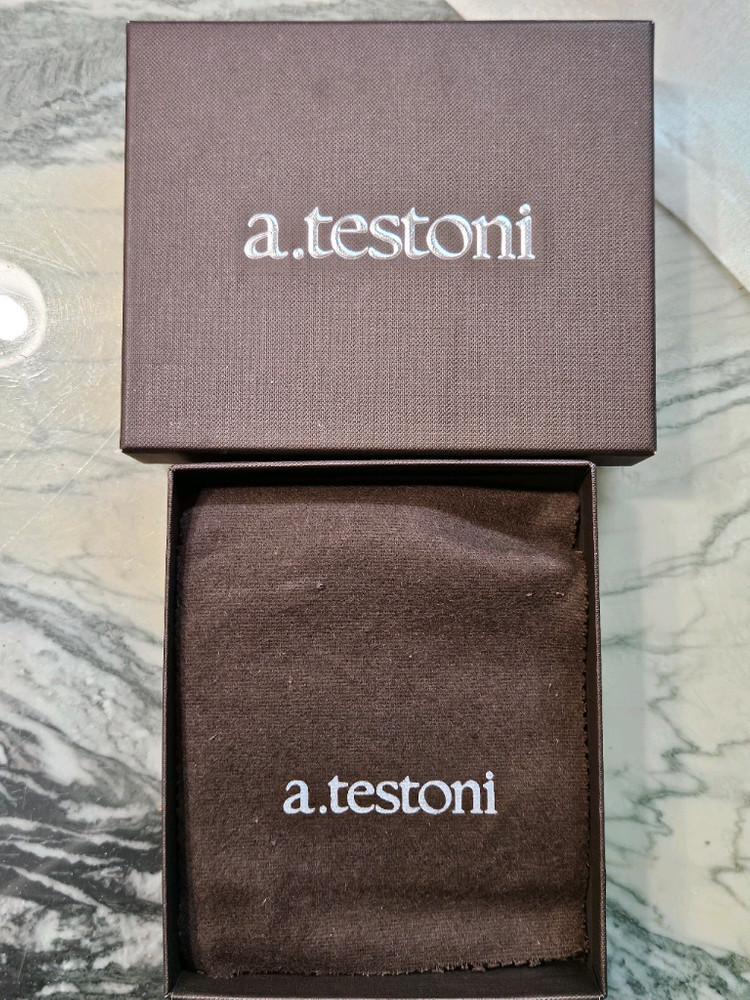 아테스토니(a.testoni)반지갑/풀박스 새제품 이미지