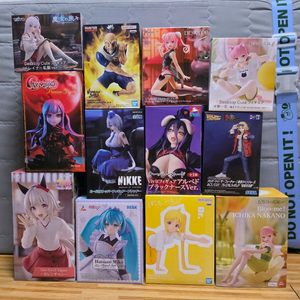[균일가 B세트] 피규어 미소녀 하츠네 미쿠 우마무스메 봇치더록 5등분의신부 니케 뱅드림 알베도 이미지