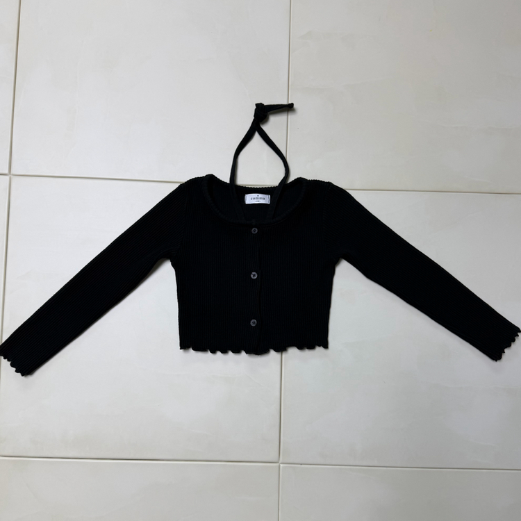여아옷 130 남대문 아동복 콤마 홀터 가디건 (110-120추천) 이미지