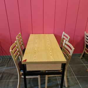 식당 4인, 2인 식탁의자세트 이미지