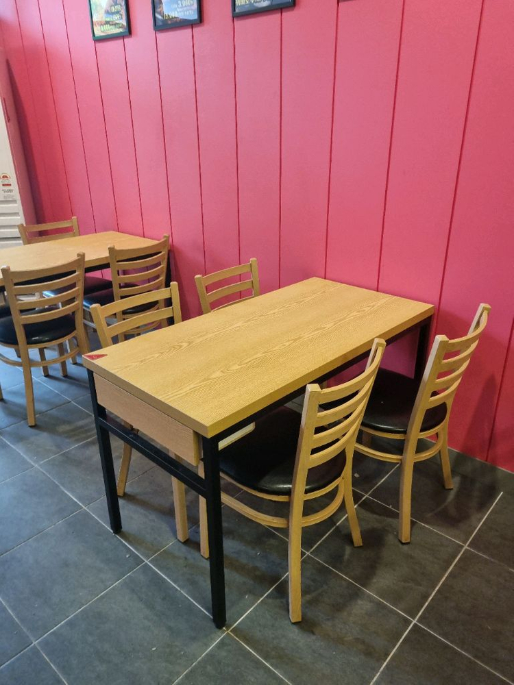 식당 4인, 2인 식탁의자세트 이미지