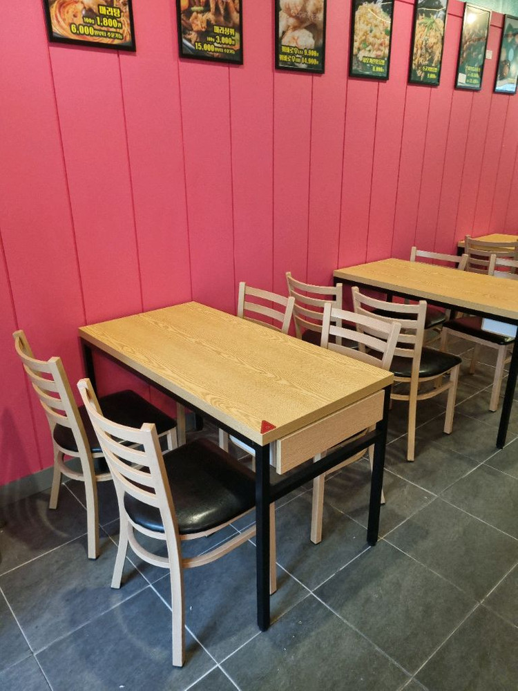 식당 4인, 2인 식탁의자세트 이미지