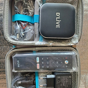 미사용 OTT 셋탑박스 휴맥스 딜라이브 H5/DLIVE 팝니다 이미지