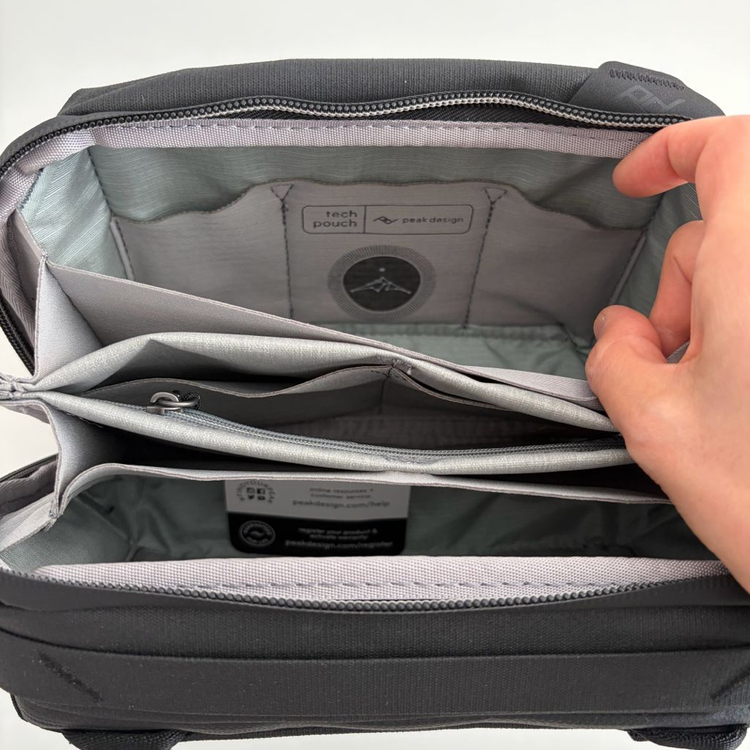 픽디자인 트래블 테크파우치 / 블랙 이미지