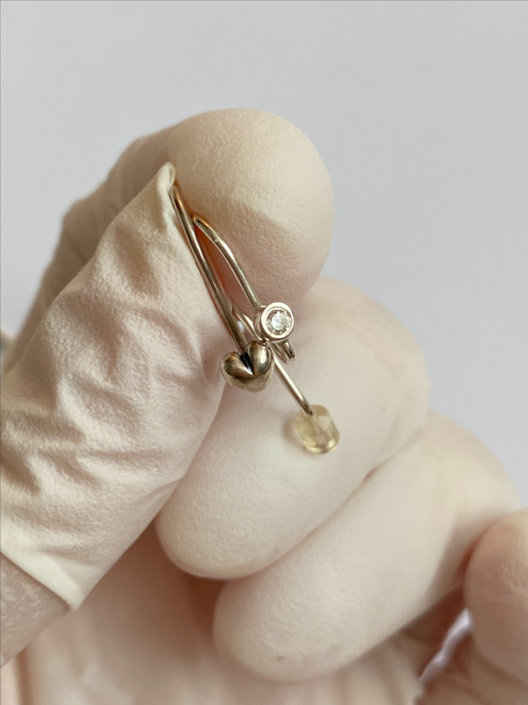 판도라 문스톤 은귀걸이 컴포즈 포스트 2쌍 포함 세트 pandora compose 원석귀걸이 목걸이 이미지