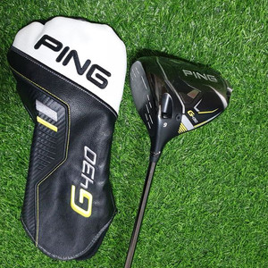 핑 G430 MAX 좌타 왼손 드라이버 9도 투어2.0블랙 65 강도S 리샤프팅 헤드커버포함 이미지