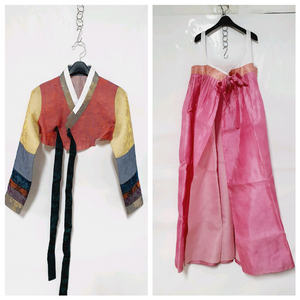 여성 생활한복(개량한복)한세트(가방포함) 이미지