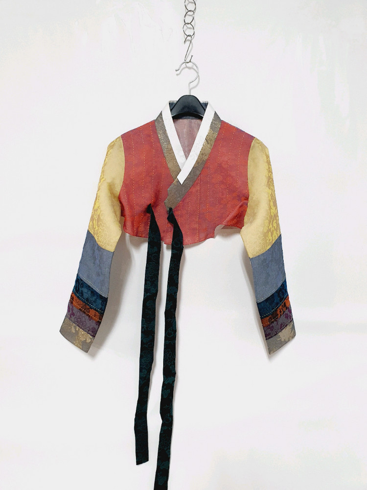 여성 생활한복(개량한복)한세트(가방포함) 이미지