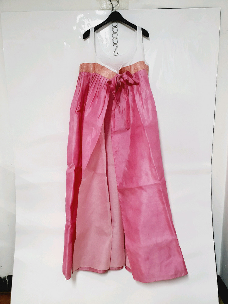 여성 생활한복(개량한복)한세트(가방포함) 이미지