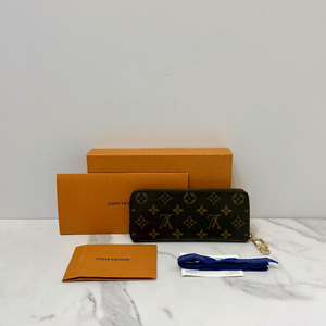 루이비통 클레망스 모노그램 월렛 여성 지퍼 장지갑 로즈 발레린 핑크 이미지