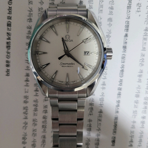 오메가 아쿠아 테라 흰판38.5mm 이미지