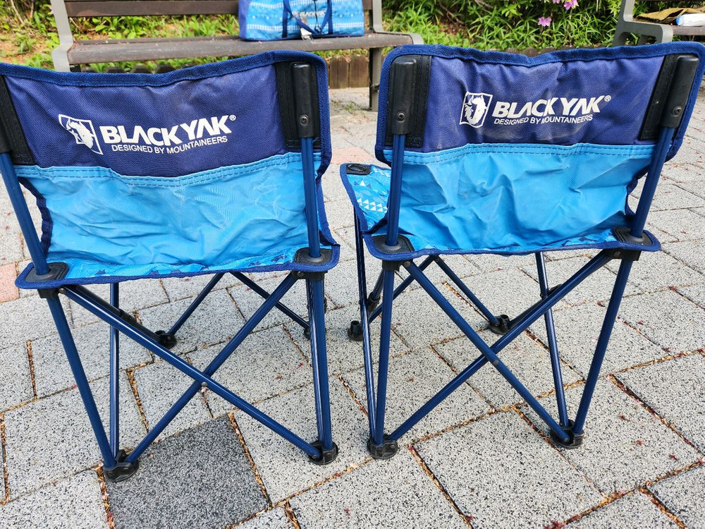 블랙야크 피크닉 체어 셋트 이미지