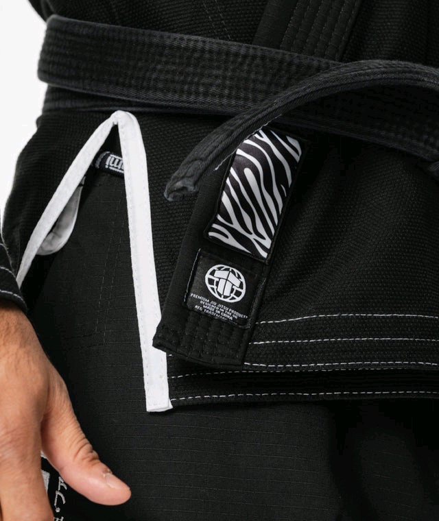 새상품)타타미 리차지 지브라 주짓수 도복 블랙 이미지