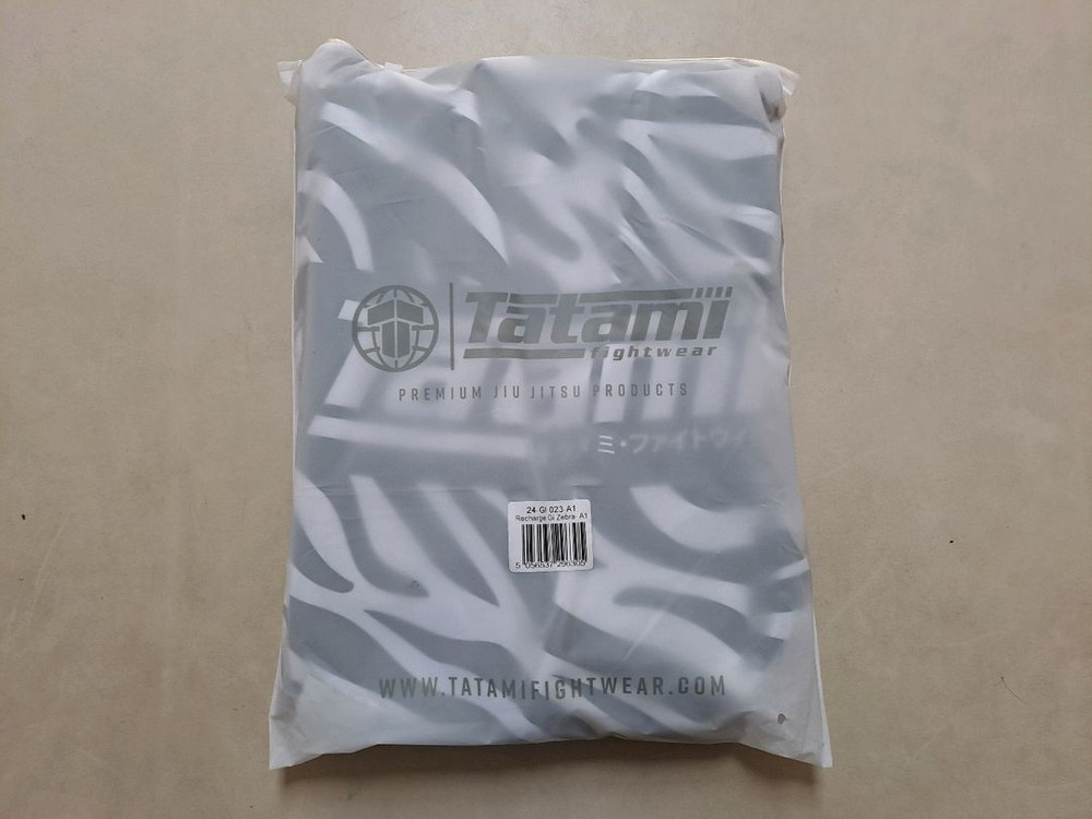 새상품)타타미 리차지 지브라 주짓수 도복 블랙 이미지