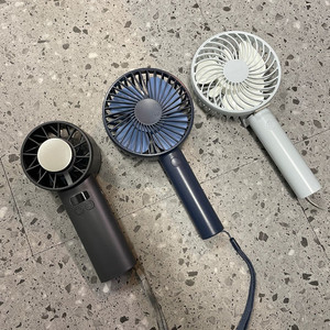 휴대용 선풍기 3개 일괄 이미지