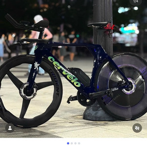 2025 써벨로 P5 TT 에어로 트라이애슬론 자전거 이미지