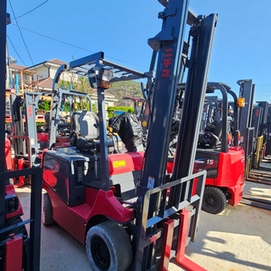 배터리 2021년식 니찌유 좌식 1.5톤 전동지게차 4M인상 570만 이미지