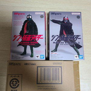 shf 신가면라이더 1호 2호 일괄 판매합니다 이미지