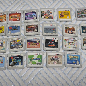 닌텐도 3ds 소프트 포켓몬스터, 마리오 등 이미지