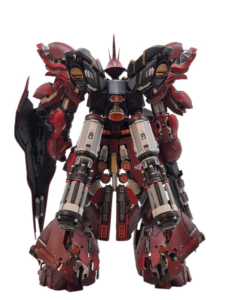 유명 모델러 작품 도색작 YJ 1/90 사자비 건담 레진 컨버젼 I.D 이미지